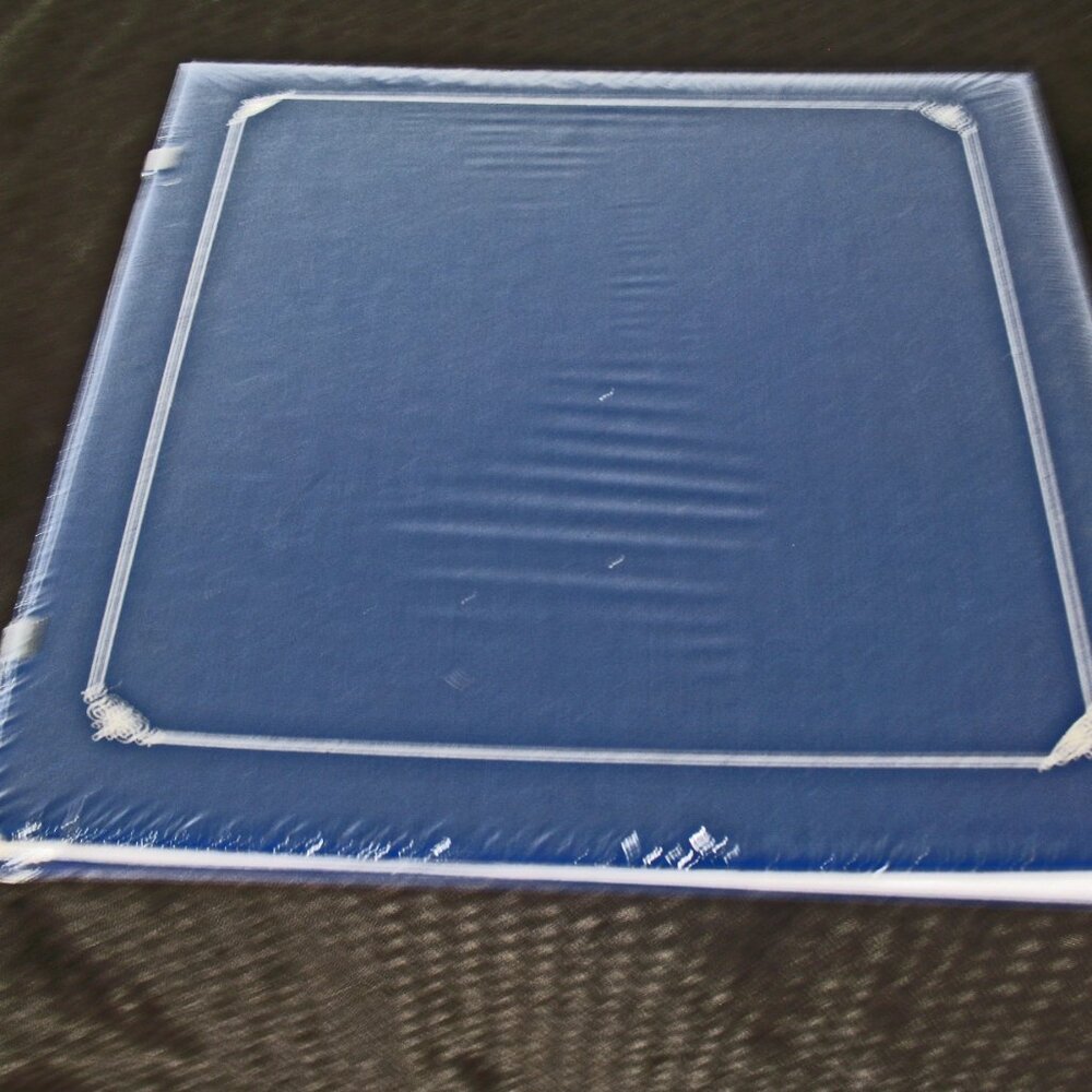 Creative Memories Sapphire Blue  One Open Spine Album 12x12 w/ 15/30 Pages